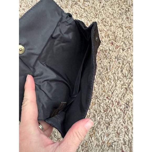 Lancome Black Purse made for‎ Lancome vintage shoulder strap small quilted - Picture 4 of 8